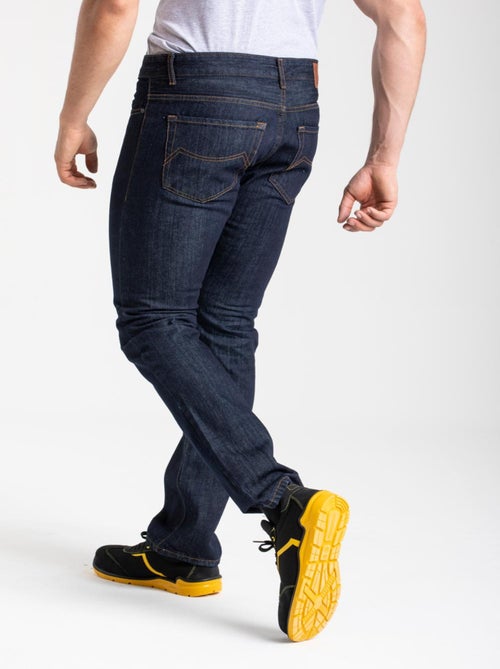 Jeans de travail coton coupe confort brut WORK4 'Rica Lewis' - Kiabi