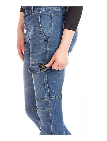 Jeans de travail multi poches stretch brossé BETTY 'Rica Lewis'