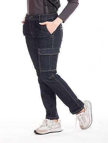 Jeans de travail multi poches stretch brut BETTYA 'Rica Lewis'