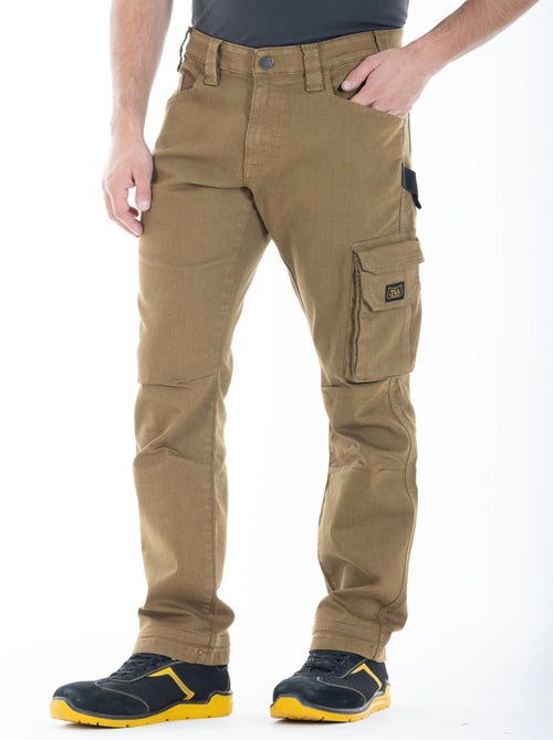 Jeans de travail multi poches stretch JOBC 'Rica Lewis' - Kiabi