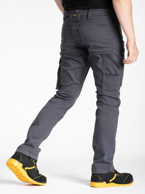 Jeans de travail multi poches stretch JOBC 'Rica Lewis' - Kiabi