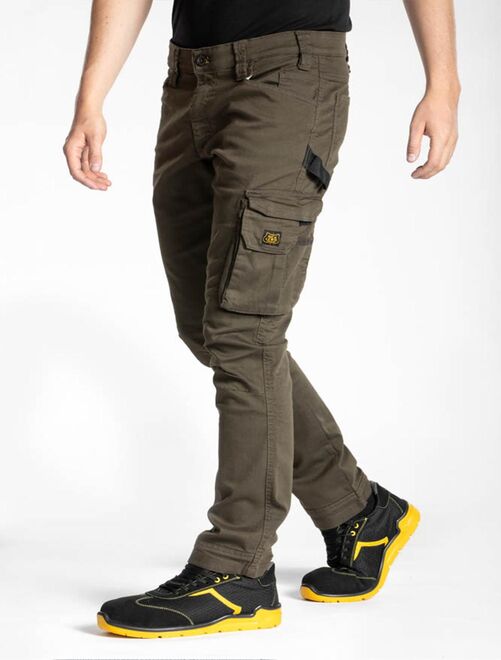 Jeans de travail multi poches stretch JOBC 'Rica Lewis' - Kiabi