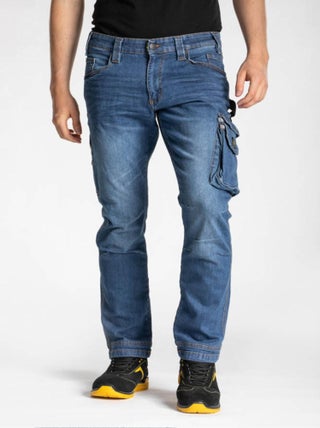 Jeans de travail workwear stretch coupe confort JOB 'Rica Lewis'