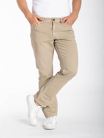 Jeans denim de couleur RL70 coupe confort coton couleur MALACHI - Kiabi
