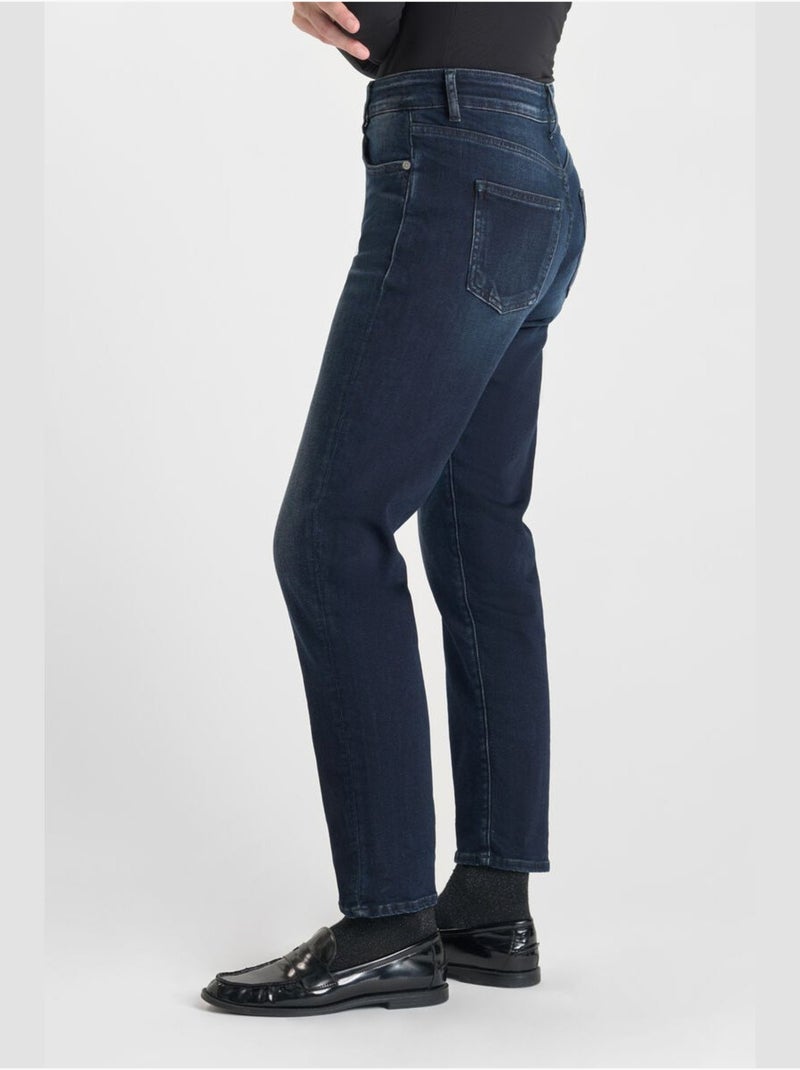 Jeans droite 7/8ème 'Le Temps Des Cerises' Bleu - Kiabi