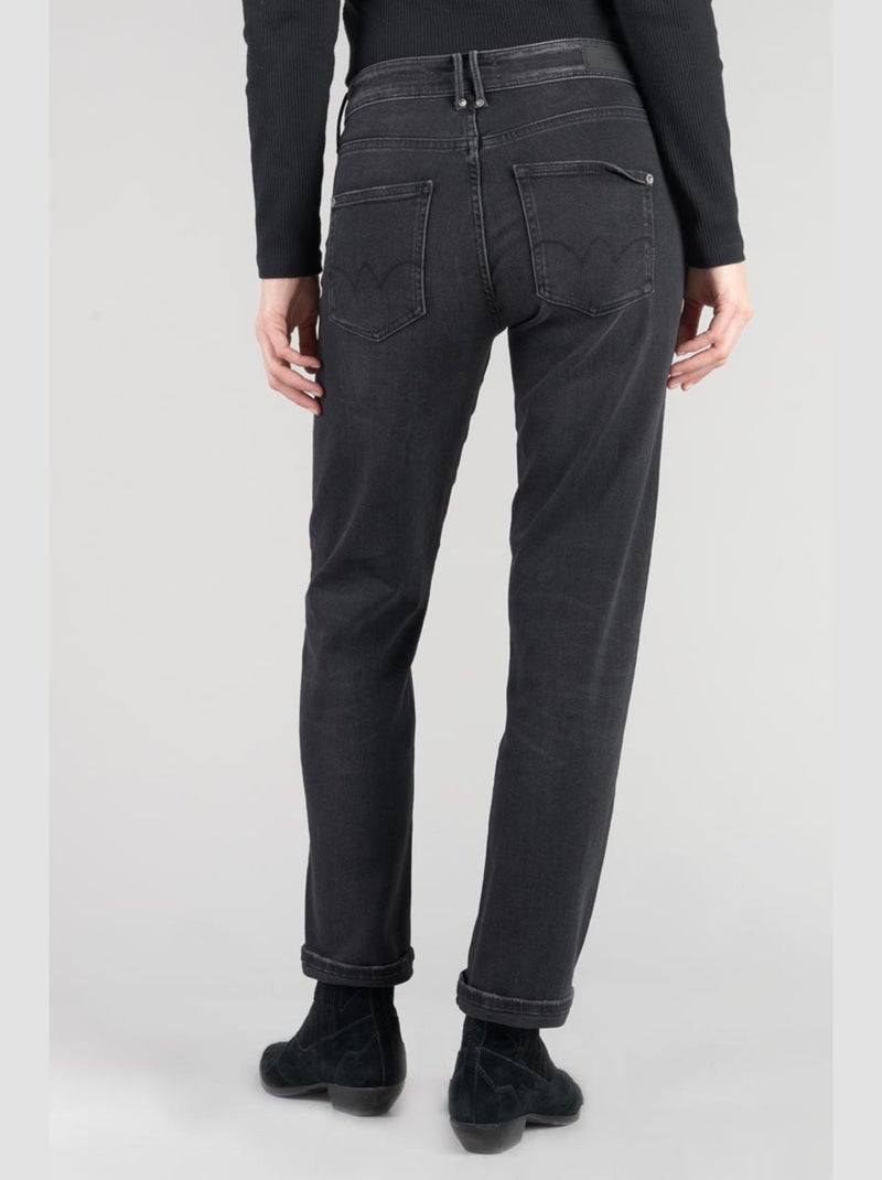 Jeans droite 7/8ème 'Le Temps Des Cerises' Noir - Kiabi