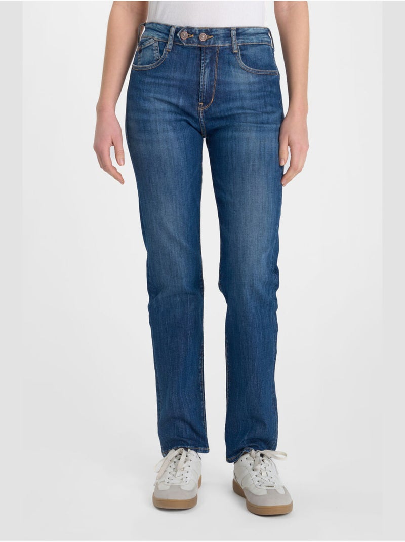 Jeans droite 'Le Temps Des Cerises' Bleu - Kiabi