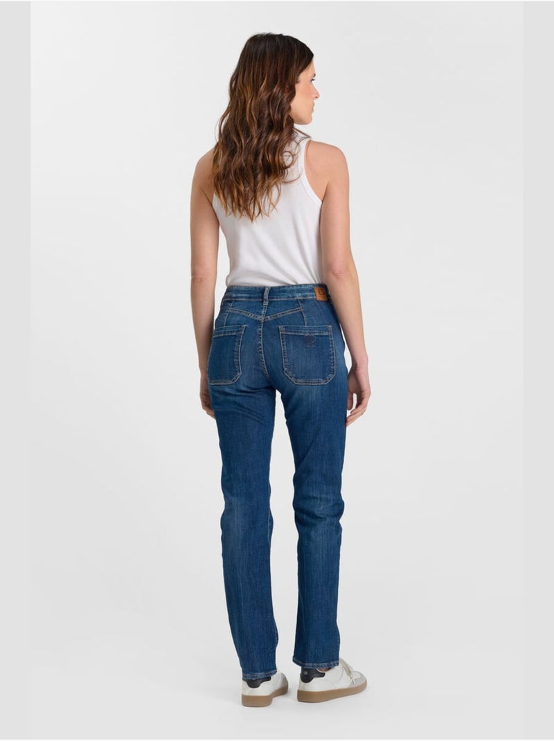 Jeans droite 'Le Temps Des Cerises' Bleu - Kiabi