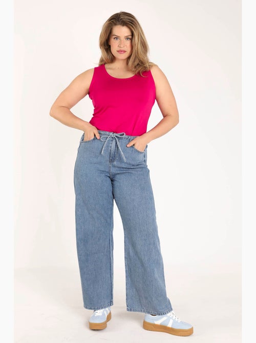 Jeans Elodie large PAPRIKA - Kiabi