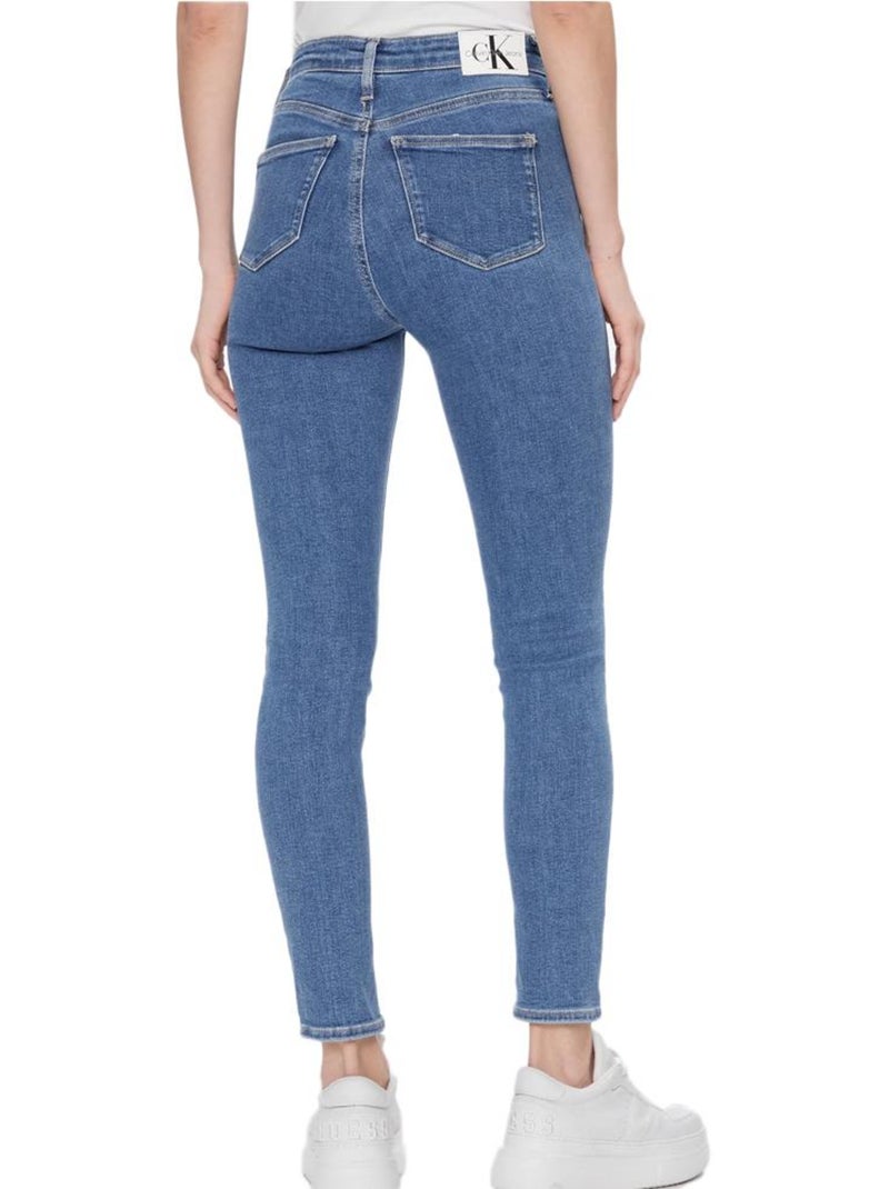 Jeans femme calvin klein jeans Bleu - Kiabi