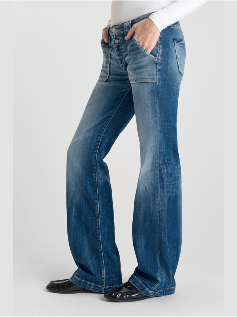 Jeans flare 'Le Temps Des Cerises' Bleu - Kiabi