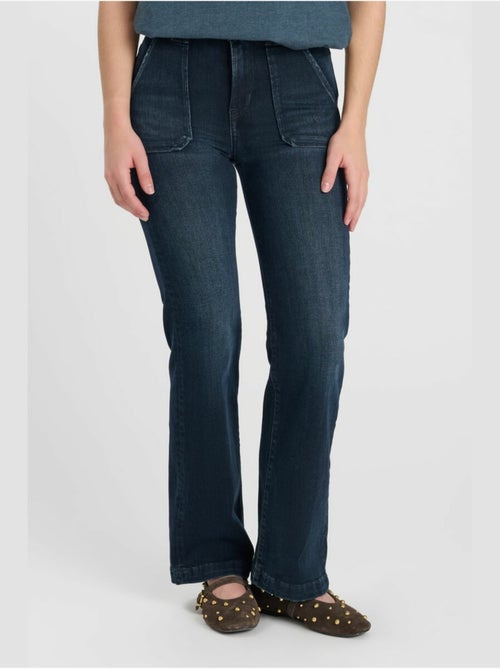 Jeans flare 'le temps des cerises' - Kiabi