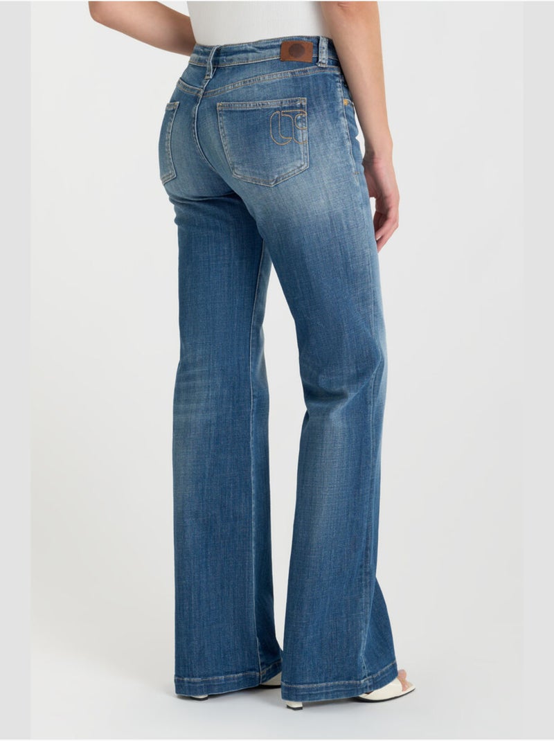 Jeans flare 'Le Temps Des Cerises' Bleu - Kiabi