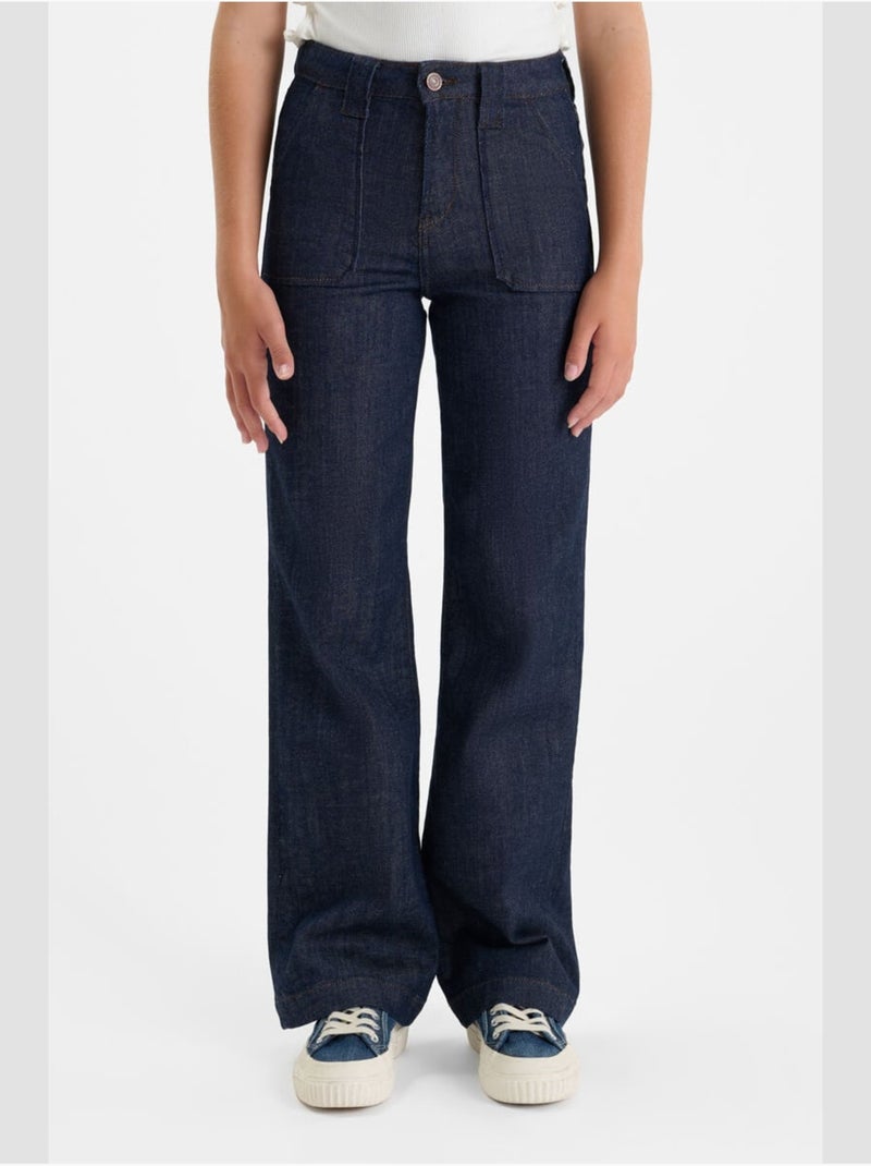 Jeans flare 'Le Temps Des Cerises' Bleu - Kiabi
