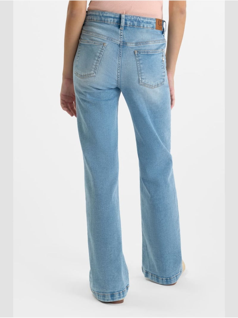 Jeans flare 'Le Temps Des Cerises' Bleu - Kiabi