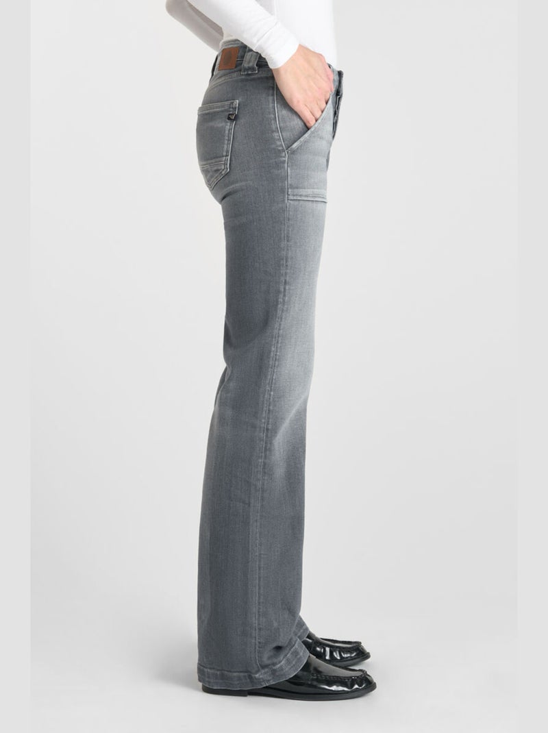 Jeans flare 'Le Temps Des Cerises' Gris - Kiabi