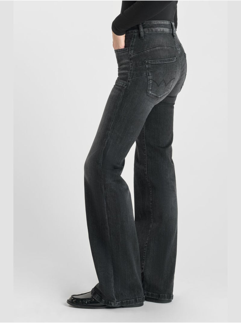 Jeans flare 'Le Temps Des Cerises' Noir - Kiabi