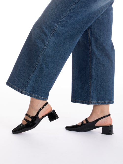 Jeans flare stretch OBWIDE2 'OBER' - Kiabi