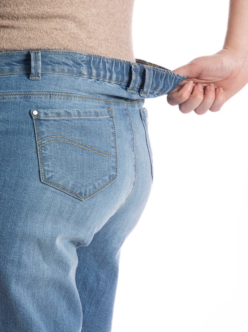 Jeans flare stretch OBWIDE3 'OBER' Bleu - Kiabi