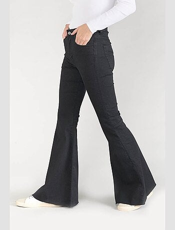 Jeans flare taille haute bootcut 'Le Temps Des Cerises'