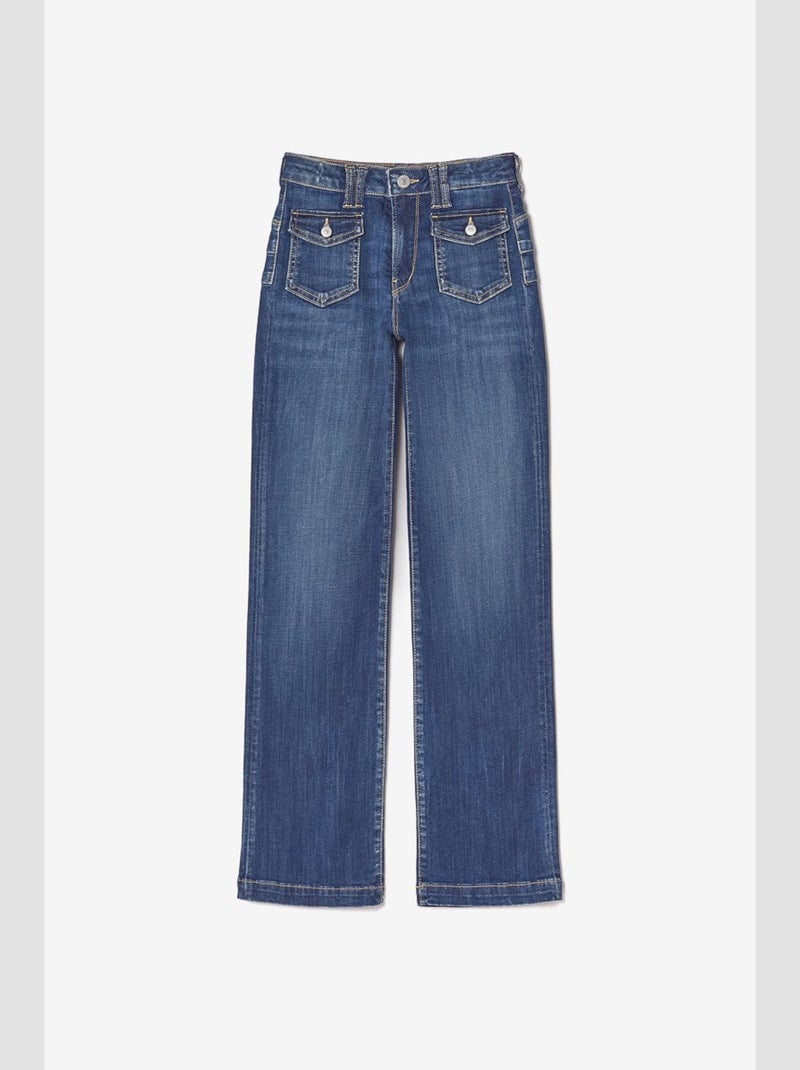 Jeans flare très évasé 'Le Temps Des Cerises' Bleu - Kiabi