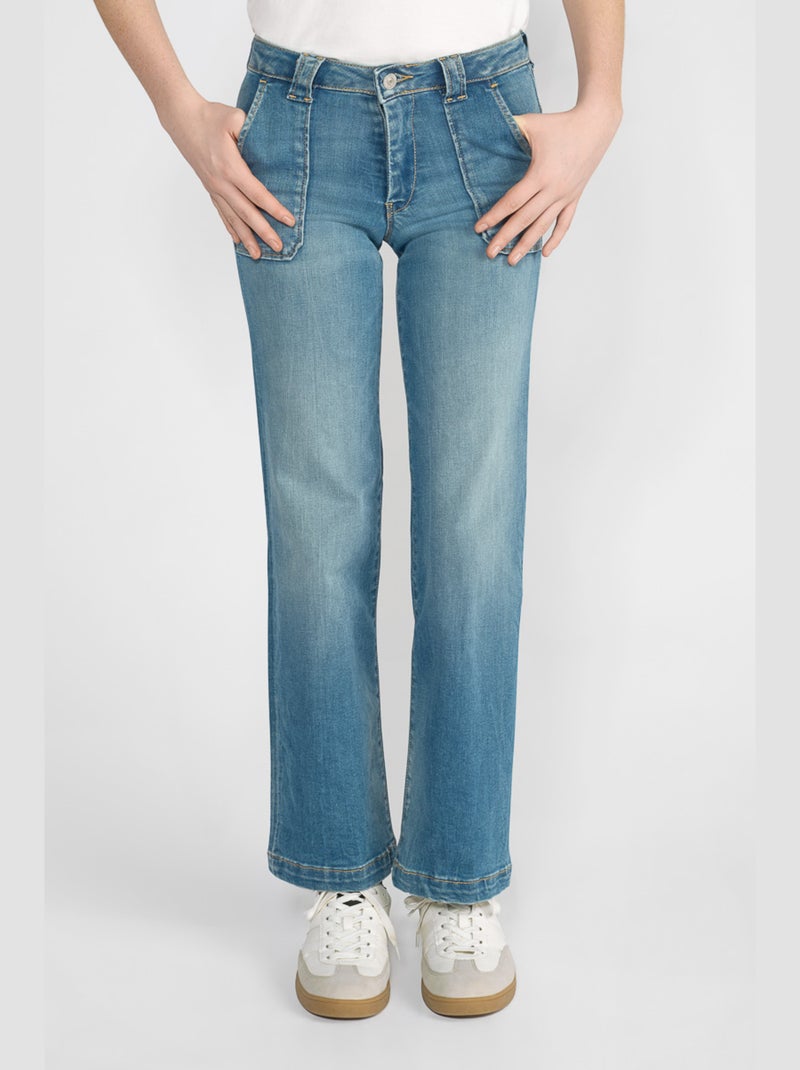 Jeans flare très évasé 'Le Temps Des Cerises' Bleu - Kiabi
