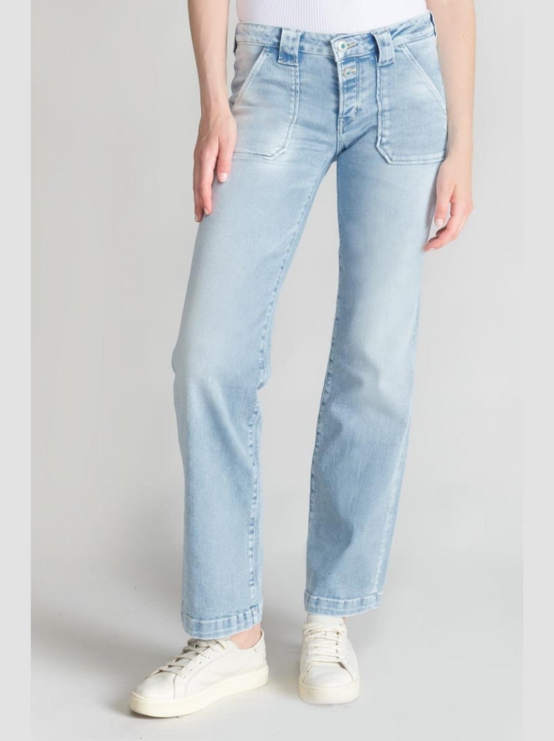 Jeans flare très évasé 'Le Temps Des Cerises' Bleu - Kiabi