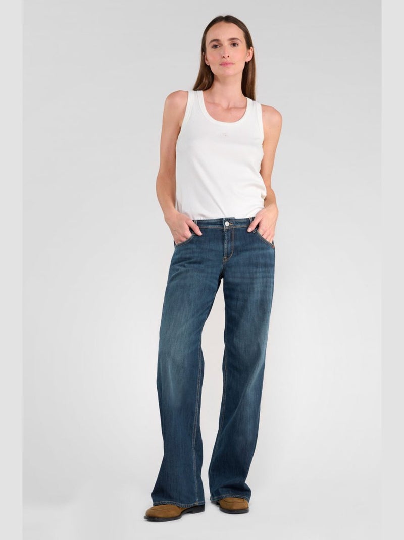 Jeans flare très évasé 'Le Temps Des Cerises' Bleu - Kiabi