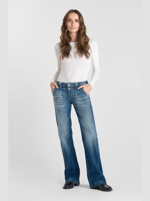 Jeans flare très évasé 'Le Temps Des Cerises' - Kiabi
