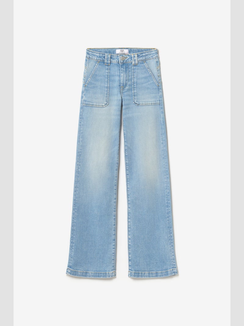 Jeans flare très évasé 'Le Temps Des Cerises' Bleu - Kiabi