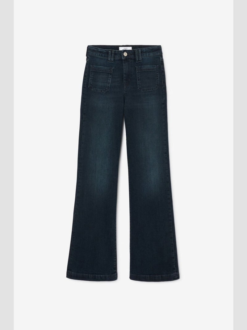 Jeans flare très évasé 'Le Temps Des Cerises' Bleu - Kiabi