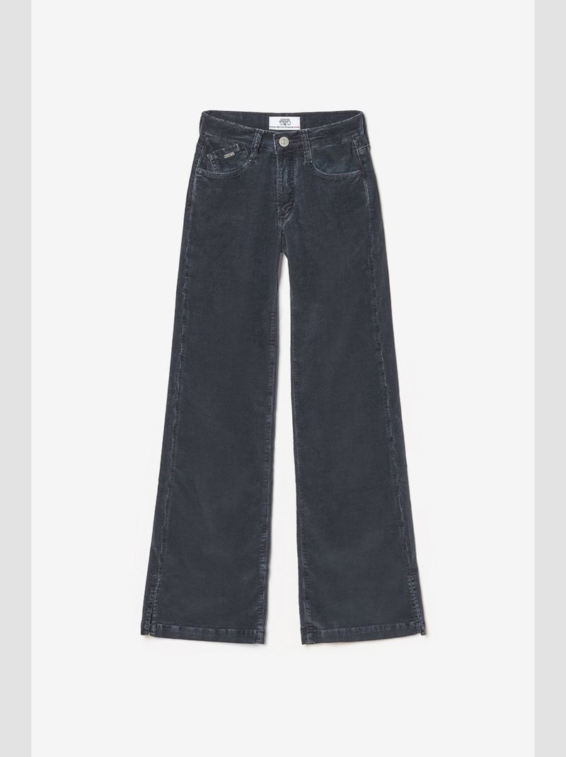 Jeans flare très évasé 'Le Temps Des Cerises' Gris - Kiabi