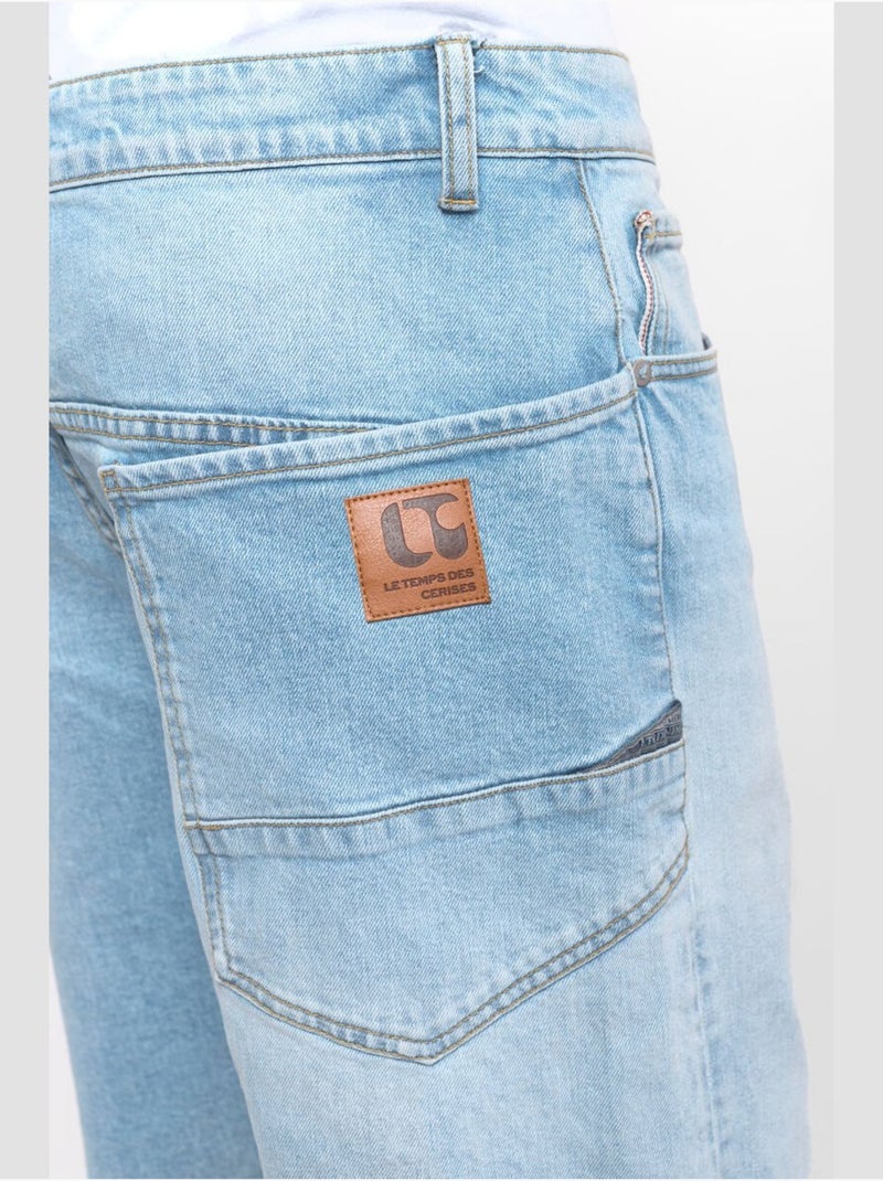Jeans HOBO loose large 'Le Temps Des Cerises' Bleu - Kiabi