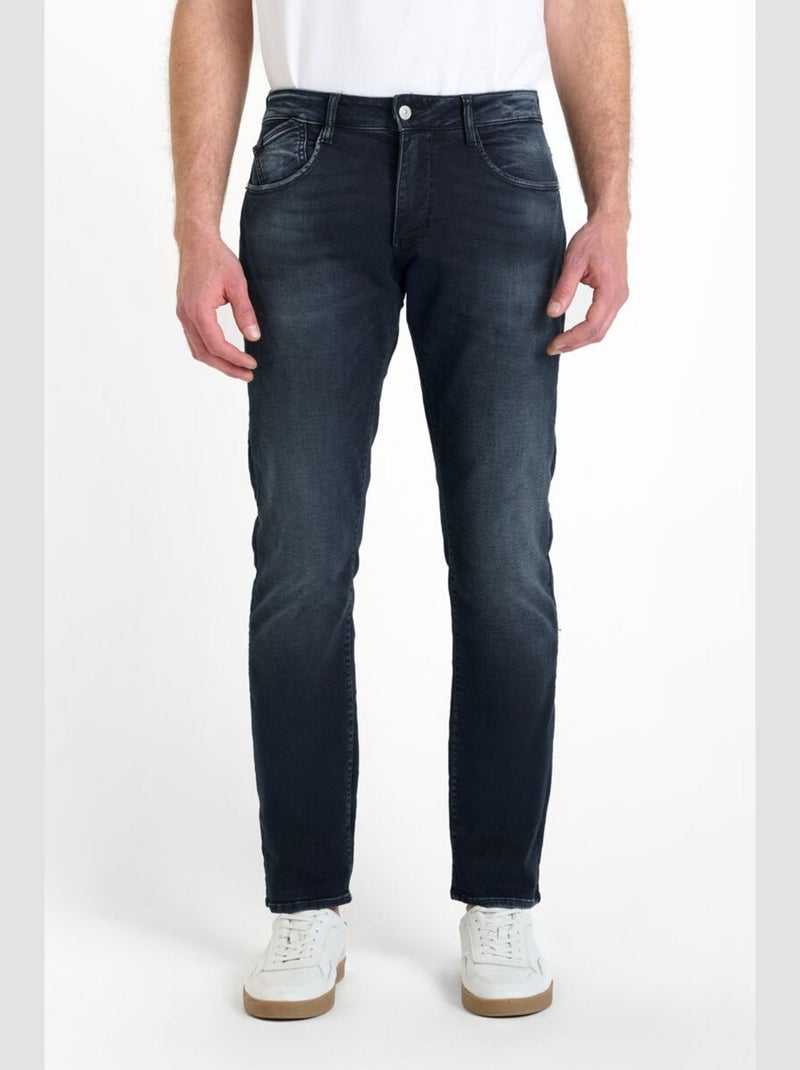 Jeans jogg 800/12 regular regular droit 'Le Temps Des Cerises' Bleu - Kiabi