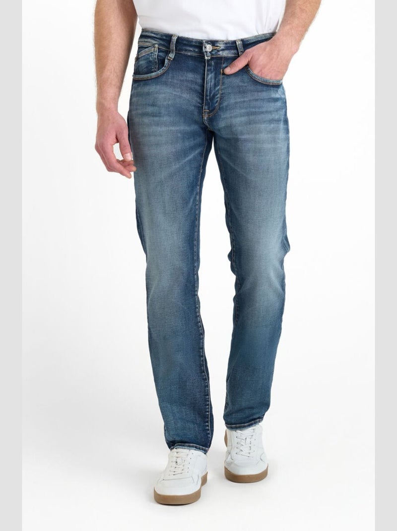 Jeans jogg 800/12 regular regular droit 'Le Temps Des Cerises' Bleu - Kiabi