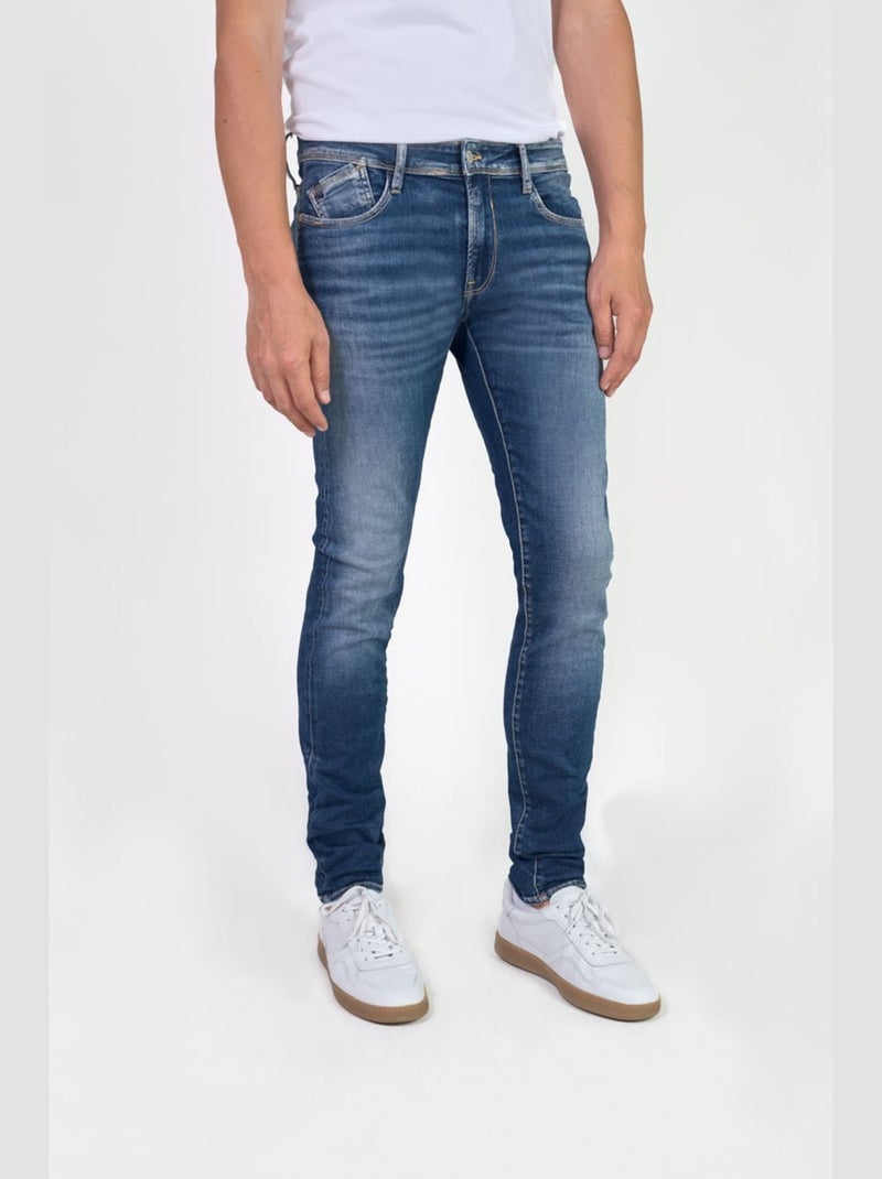 Jeans jogg 800/12 regular regular droit 'Le Temps Des Cerises' Bleu - Kiabi