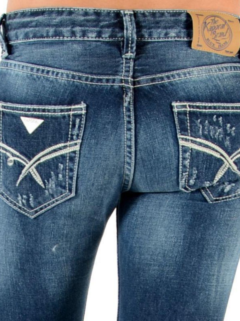 Jeans Kaporal Enfant Albor New Rag Destroy Bleu - Kiabi