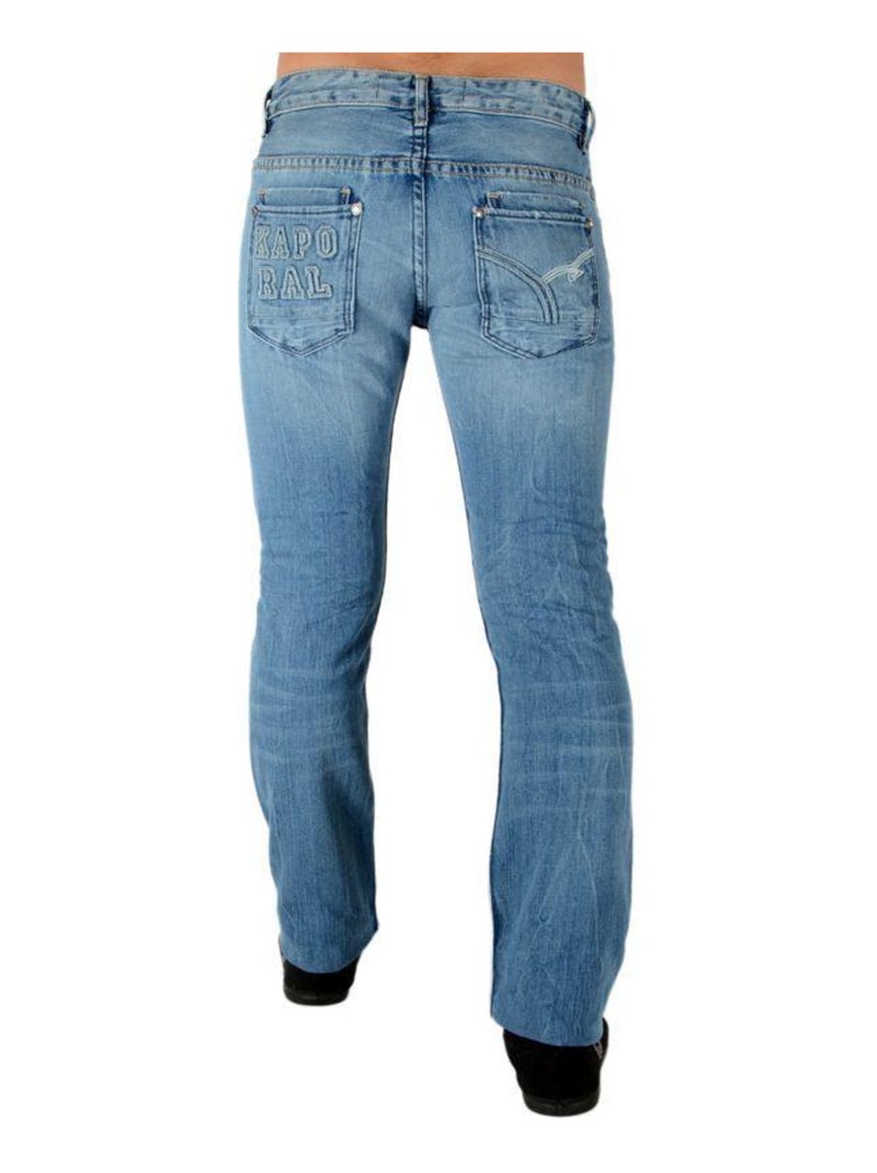 Jeans Kaporal Junior Motor Bleu Fripe Bleu - Kiabi