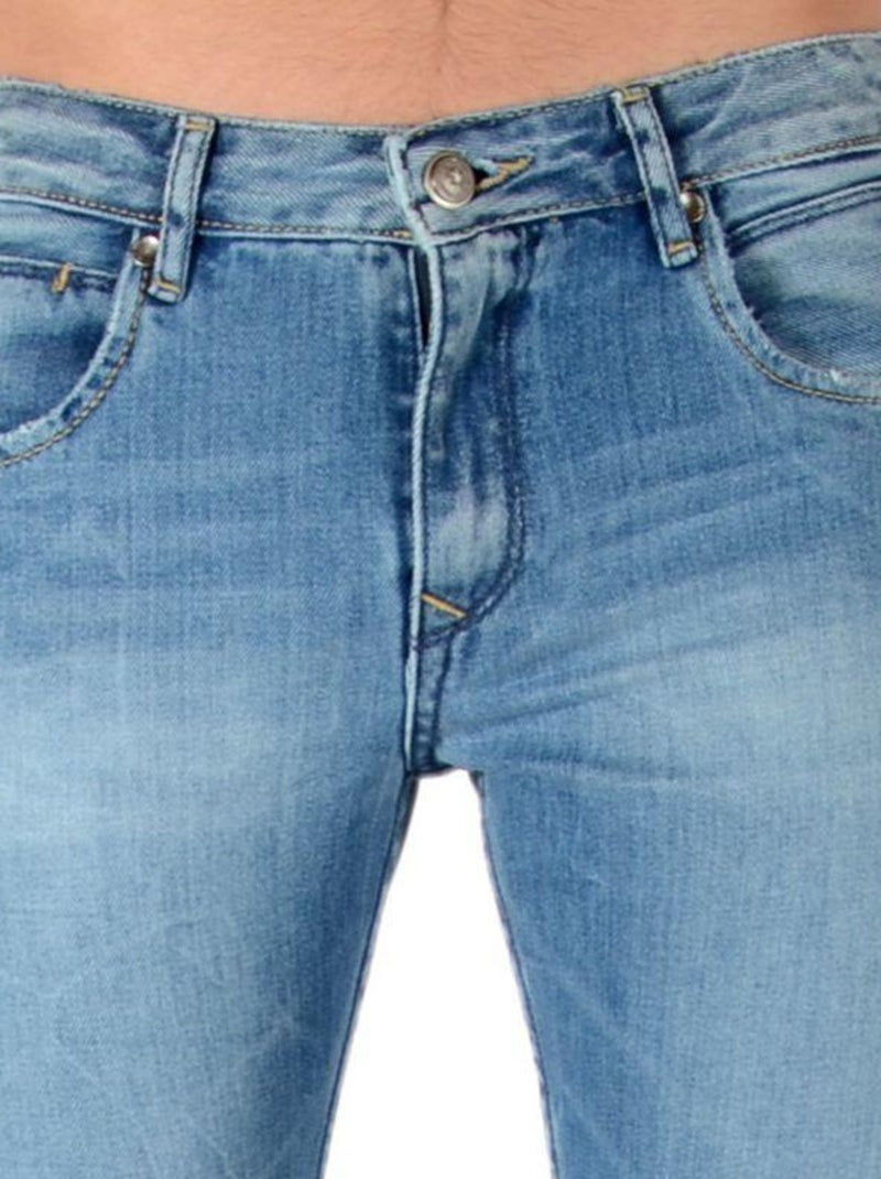 Jeans Kaporal Junior Motor Bleu Fripe Bleu - Kiabi