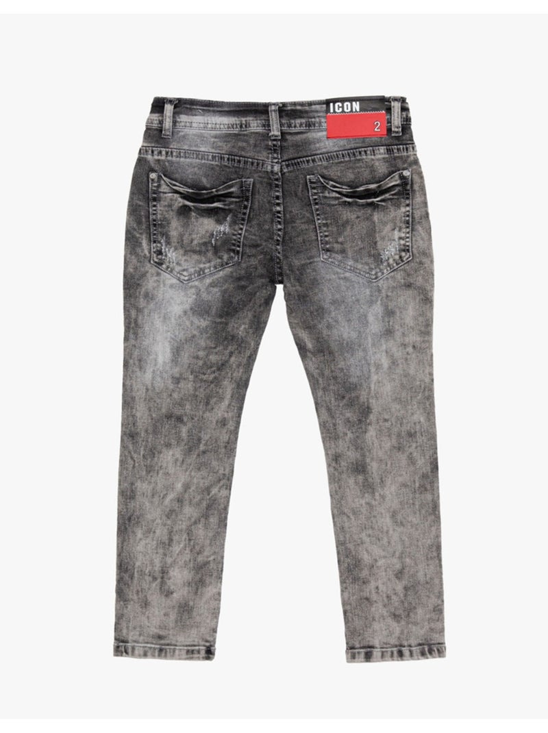 Jean's Kebello Gris - Kiabi