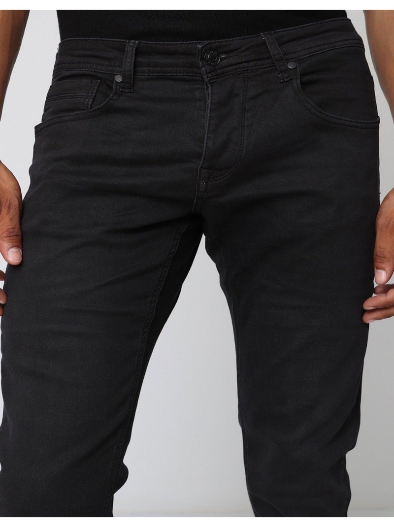 Jean's Kebello Noir Noir - Kiabi