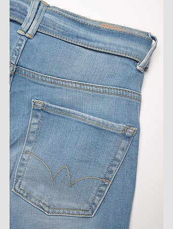 Jeans large taille haute 7/8ème droite 7/8ème 'Le Temps Des Cerises'