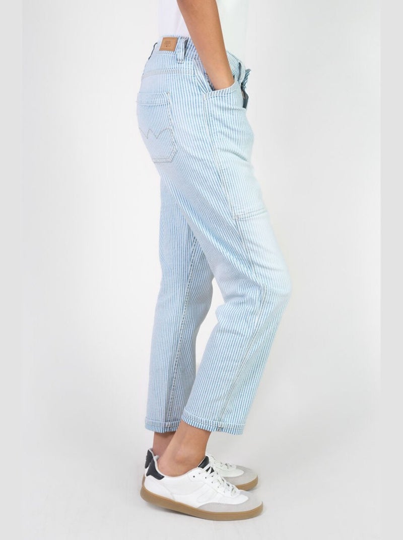 Jeans loose large 7/8ème 'Le Temps Des Cerises' Bleu - Kiabi