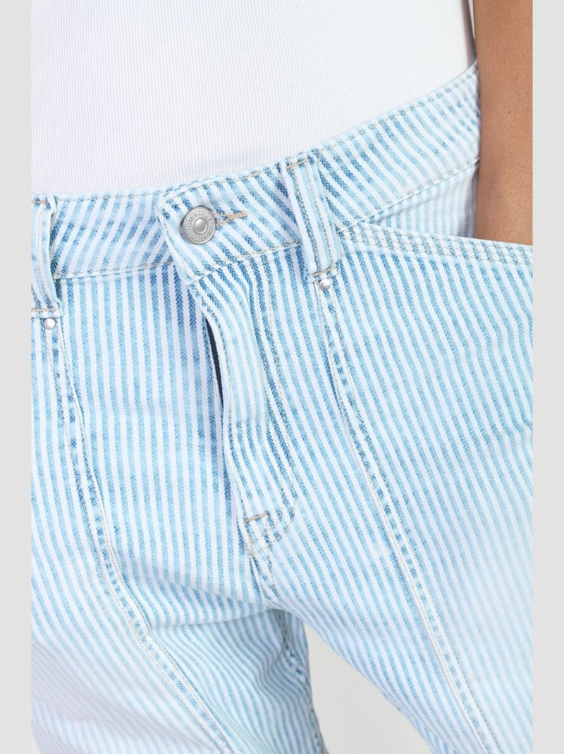 Jeans loose large 7/8ème 'Le Temps Des Cerises' Bleu - Kiabi