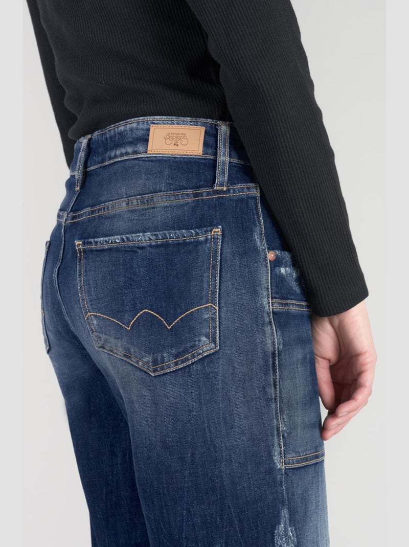 Jeans loose large 7/8ème 'Le Temps Des Cerises' Bleu - Kiabi