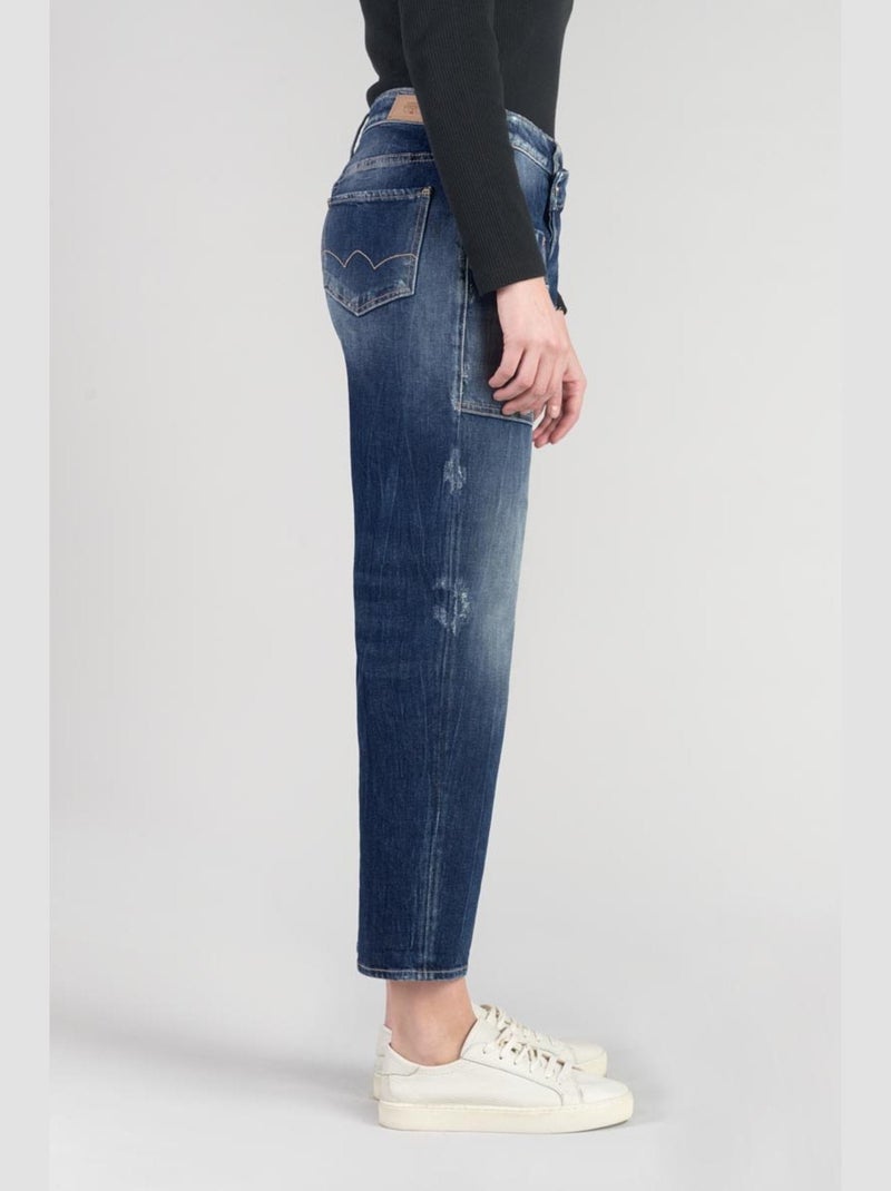 Jeans loose large 7/8ème 'Le Temps Des Cerises' Bleu - Kiabi