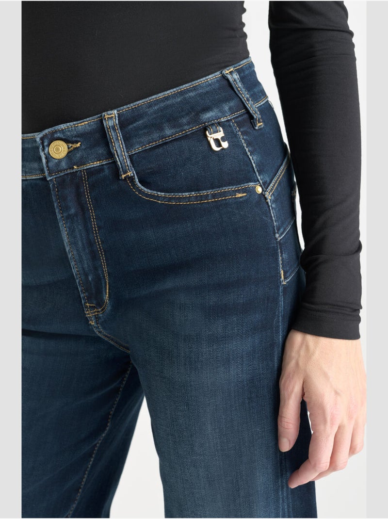 Jeans loose large 7/8ème 'Le Temps Des Cerises' Bleu - Kiabi