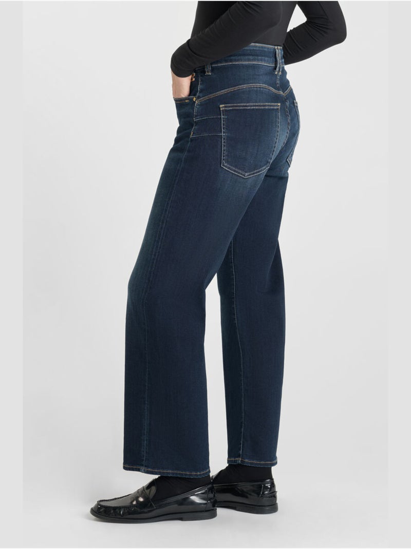 Jeans loose large 7/8ème 'Le Temps Des Cerises' Bleu - Kiabi