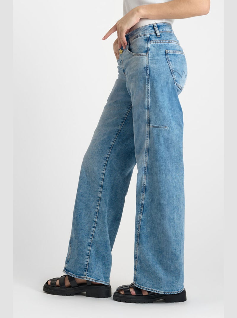 Jeans loose large 'Le Temps Des Cerises' Bleu - Kiabi