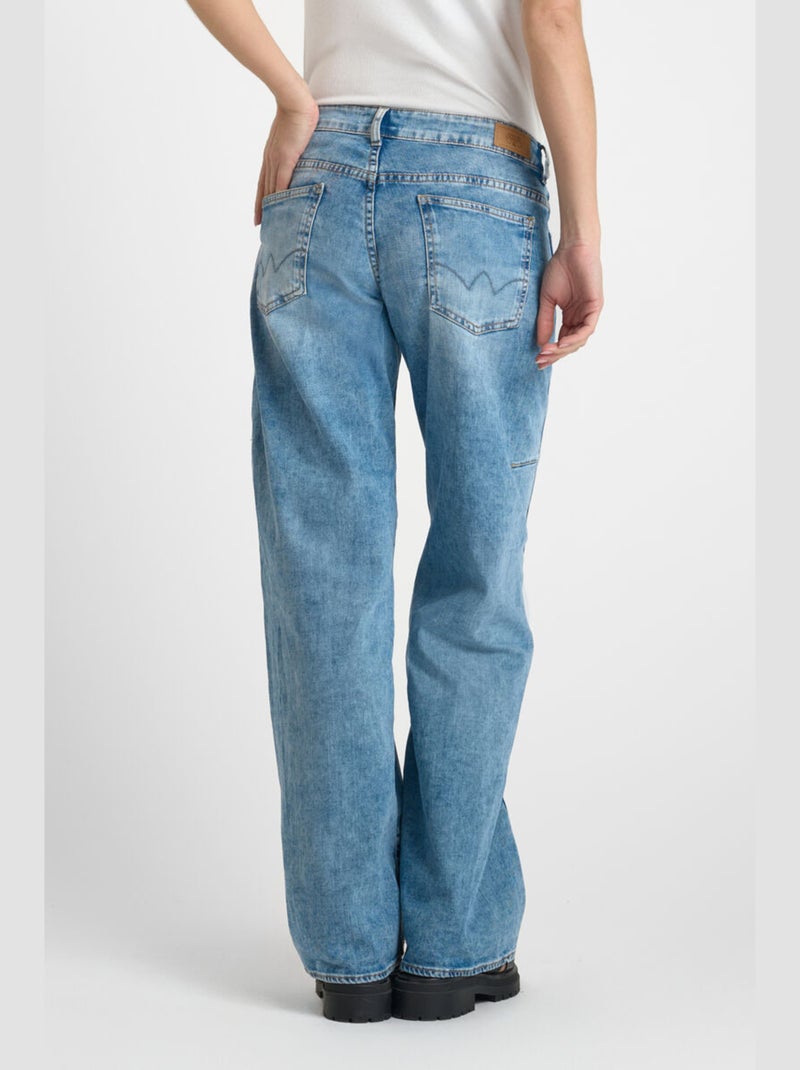 Jeans loose large 'Le Temps Des Cerises' Bleu - Kiabi